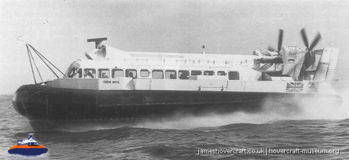 SRN6 passenger hovercraft -  (credit: The <a href='http://www.hovercraft-museum.org/' target='_blank'>Hovercraft Museum Trust</a>).